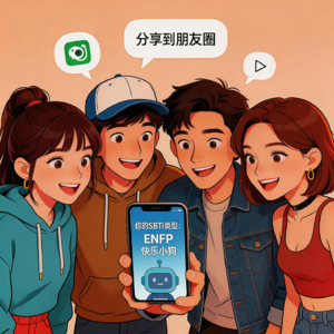 玩转年轻人朋友圈的“SBTI”是个啥“Ai测试”？