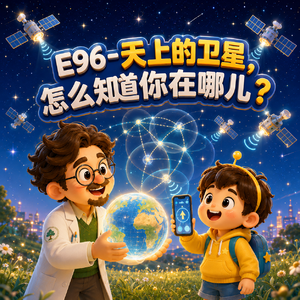 E96-天上的卫星,怎么知道你在哪儿?|科技