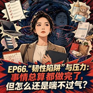 EP66. “韧性陷阱”与压力:事情总算都做完了,但怎么还是喘不过气?