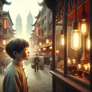 E35. 你见过“中国制造”的第一盏灯泡吗？