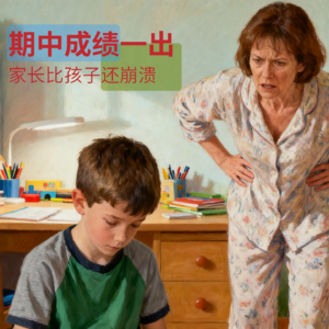 期中成绩一出，家长比孩子还崩溃？我们到底在焦虑什么🤔