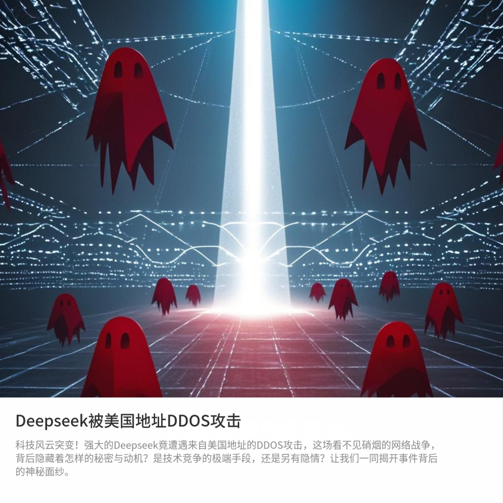 cover of episode Deepseek被美国地址DDOS攻击