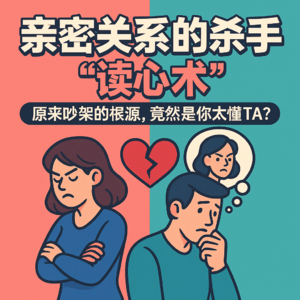 004.亲密关系的杀手“ 读心术” 原来吵架的根源，竟然是你“太懂TA？
