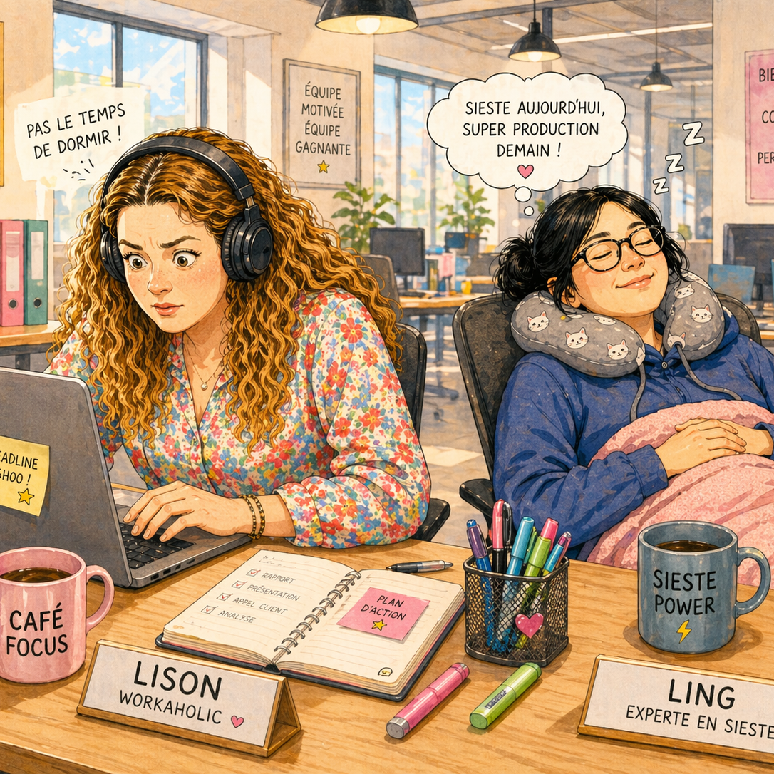 Dormir au travail et alors … ? 在公司睡觉怎么了？ episode artwork