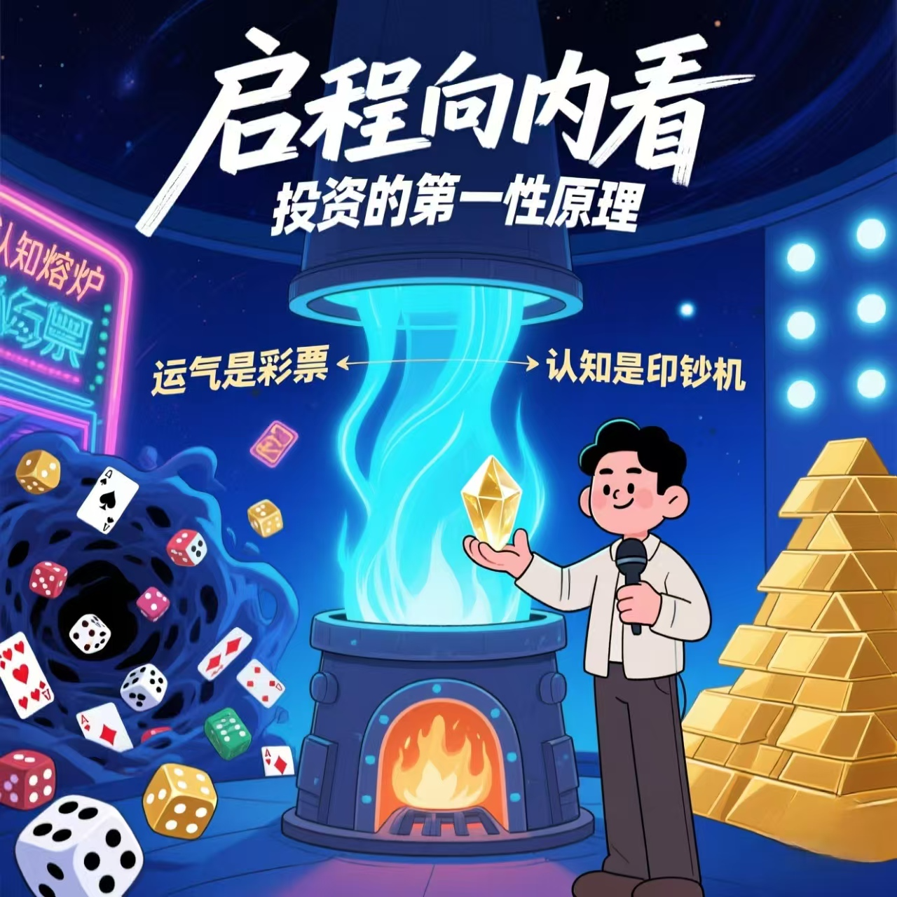《启程向内看》-如何正确投资，才能躺着赚钱 episode artwork