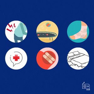 EP087：「千万不要」玩蹦床摔骨折，自己爬到前台找人