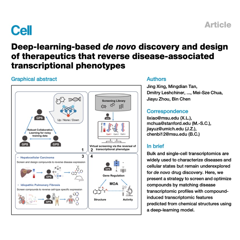 730-GPS: Deep Learning for De Novo Drug Discovery episode artwork