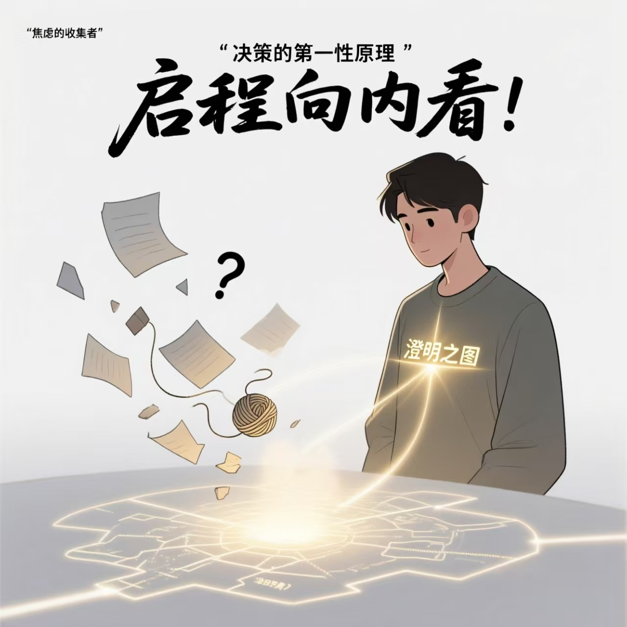 《启程向内看》-如何高效决策，解决拖延低效？ episode artwork