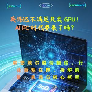 英伟达不满足只卖 GPU！AI PC 时代要来了吗？