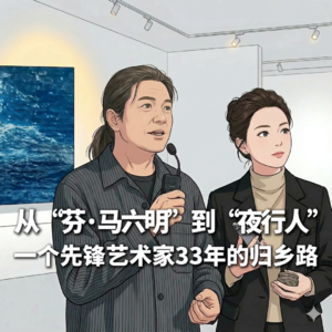 从“芬·马六明”到“夜行人”：一个先锋艺术家33年的归乡路