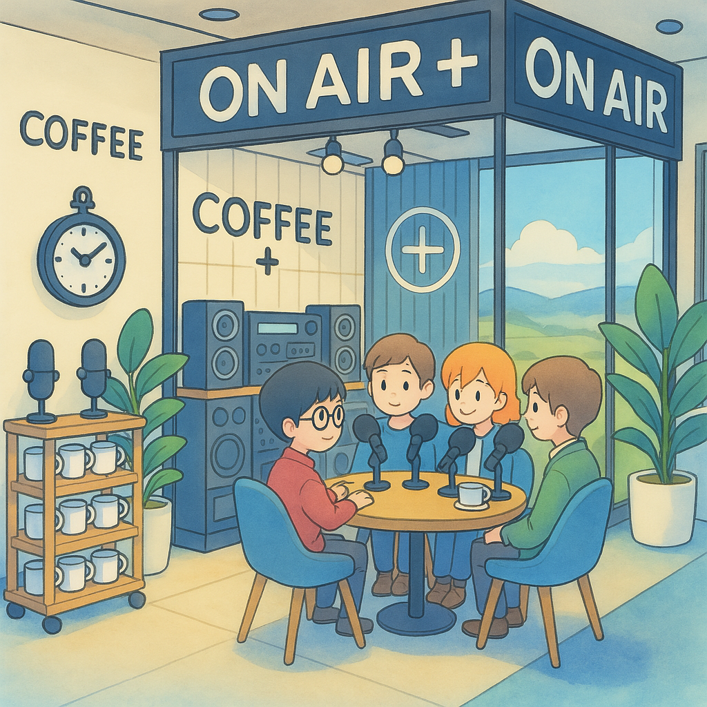 cover of episode “主题是咖啡，话题经常plus”-和Coffeeplus播客的主播Yujia聊一聊
