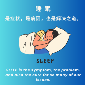 睡眠,既是诸多身心困扰的诱因、外在表征,也是化解一切的答案