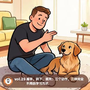 vol.29 握手、趴下、装死:三个动作,三种完全不同的学习方式