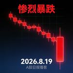2026.8.19 A股惨烈暴跌全解读