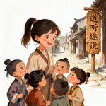 E225 成语故事小屋：道听途说