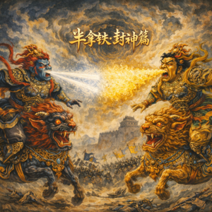 ☯️ 封神篇 34.哼哈二将对喷！化血神刀警告！哪吒危！