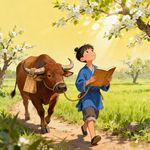 E167 成语故事小屋：牛角挂书