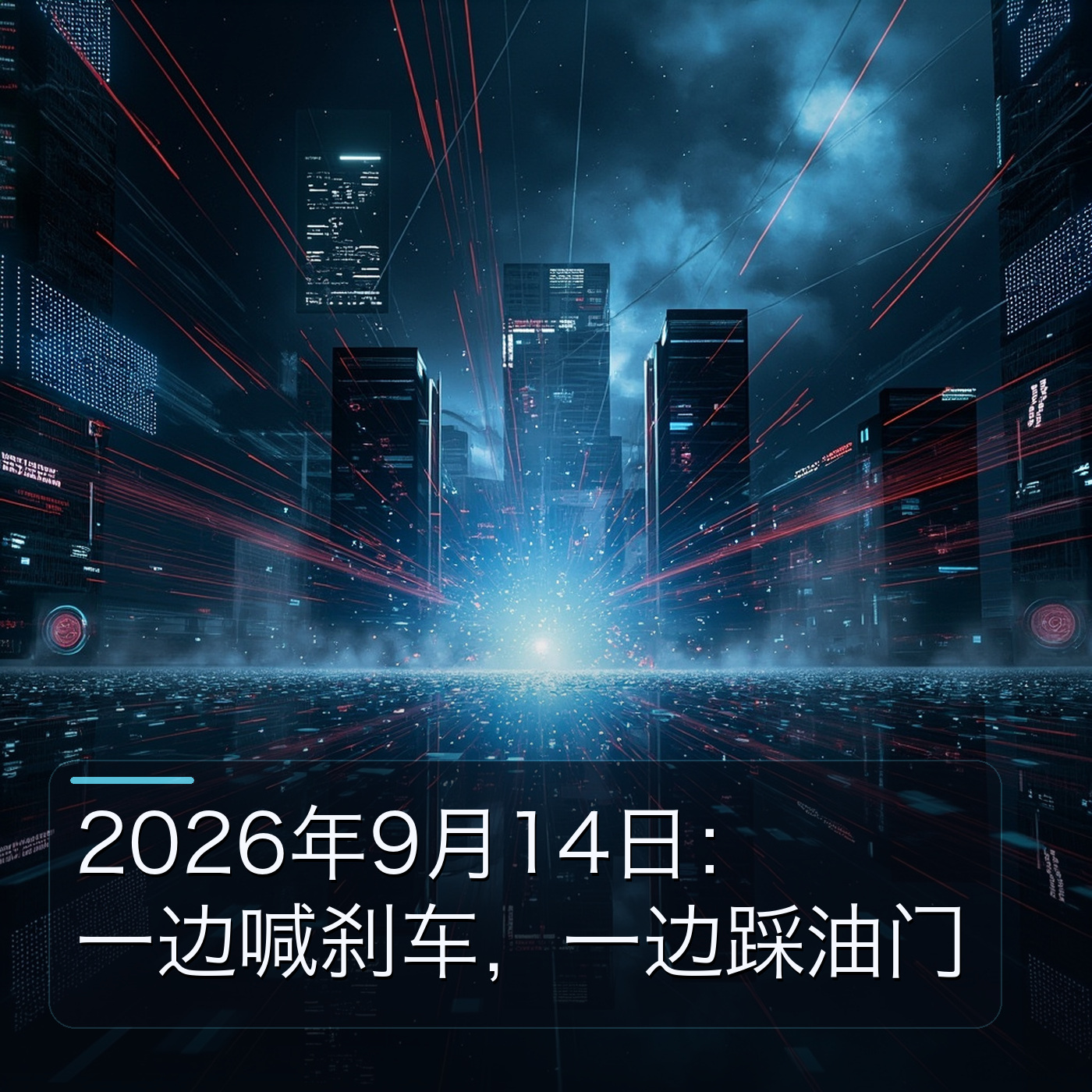 2026年9月：AI：喊刹车，却猛踩油门 episode artwork