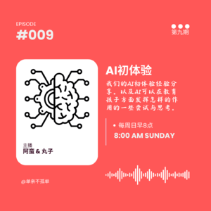 EP009 AI初体验