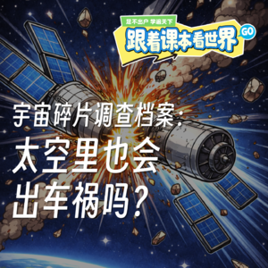新知剧团秀｜宇宙碎片调查档案：太空里也会出车祸吗？- 2025/12 第四周