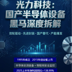 煤矿安监员改行"切"芯片，业绩暴涨139%：光力科技的逆袭逻辑