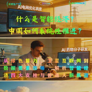 什么是智能经济?中国如何系统性推进?