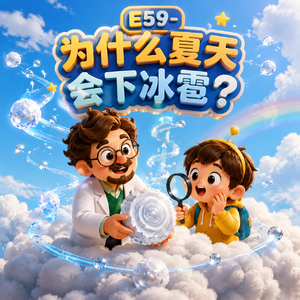 E59-为什么夏天会下冰疙瘩?|天气和季节
