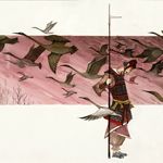 平静的山羊