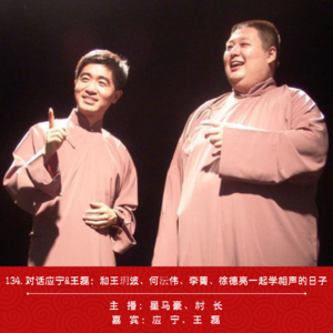 134.对话应宁&王磊：和王玥波、何沄伟、李菁、徐德亮一起学相声的日子
