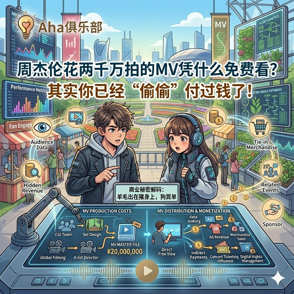 Vol5.2【热点】周杰伦花两千万拍的MV凭什么免费看？其实你已经“偷偷”付过钱了！ episode artwork