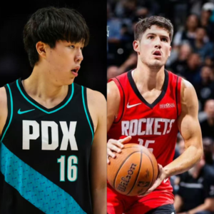 “波特兰开拓者的杨瀚森，休斯顿火箭的谢泼德”【篮球副驾驶】