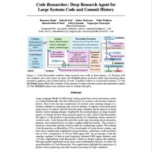 【第353期】（中文）代码考古：Code_Researcher如何深挖Linux内核BUG，实现惊人修复率？