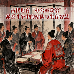 古代也有“办公室政治”？派系斗争中的站队与生存智慧