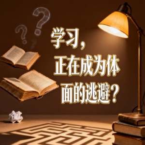 学习,正在成为一种“体面的逃避”