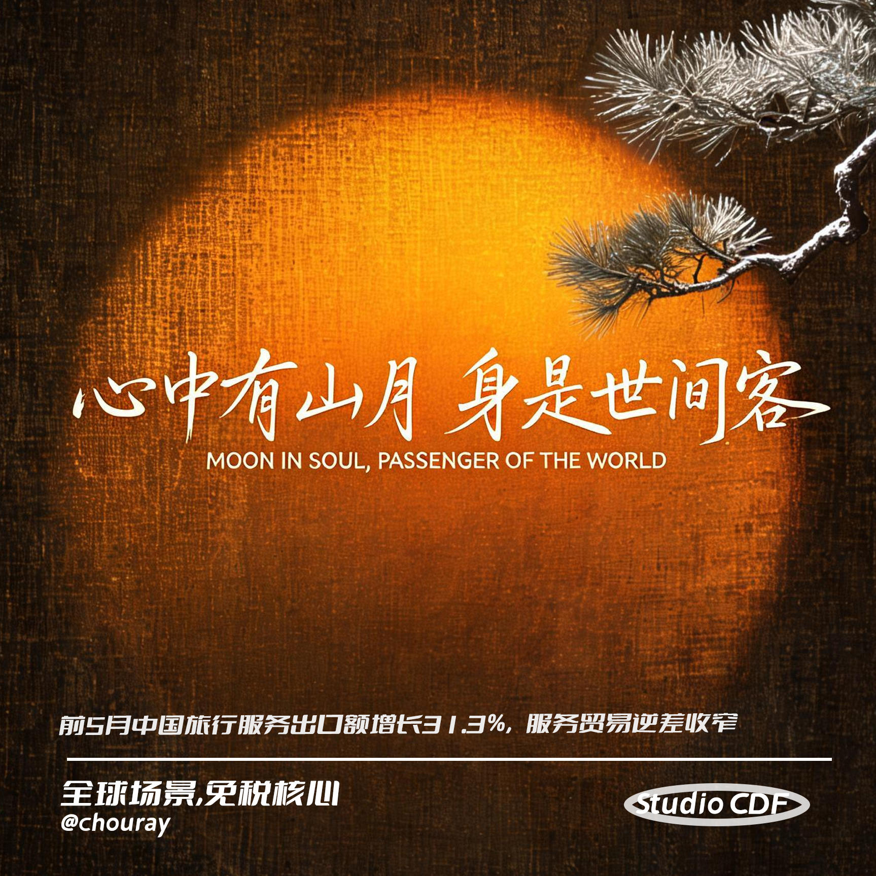 vol146-前5月中国旅行服务出口额增长31.3%，服务贸易逆差收窄 episode artwork