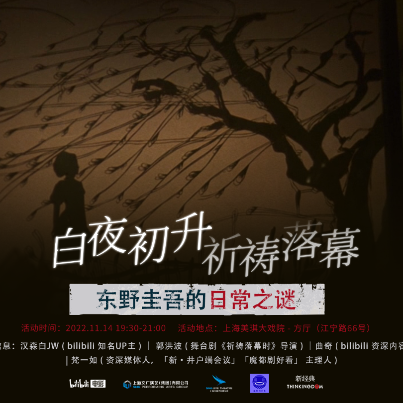 cover of episode 白夜初升，祈祷落幕：东野圭吾的日常之谜 | 艺述电影