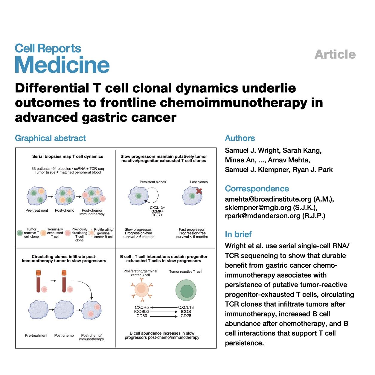 1323-T Cell Dynamics in Gastric Cancer Response episode artwork