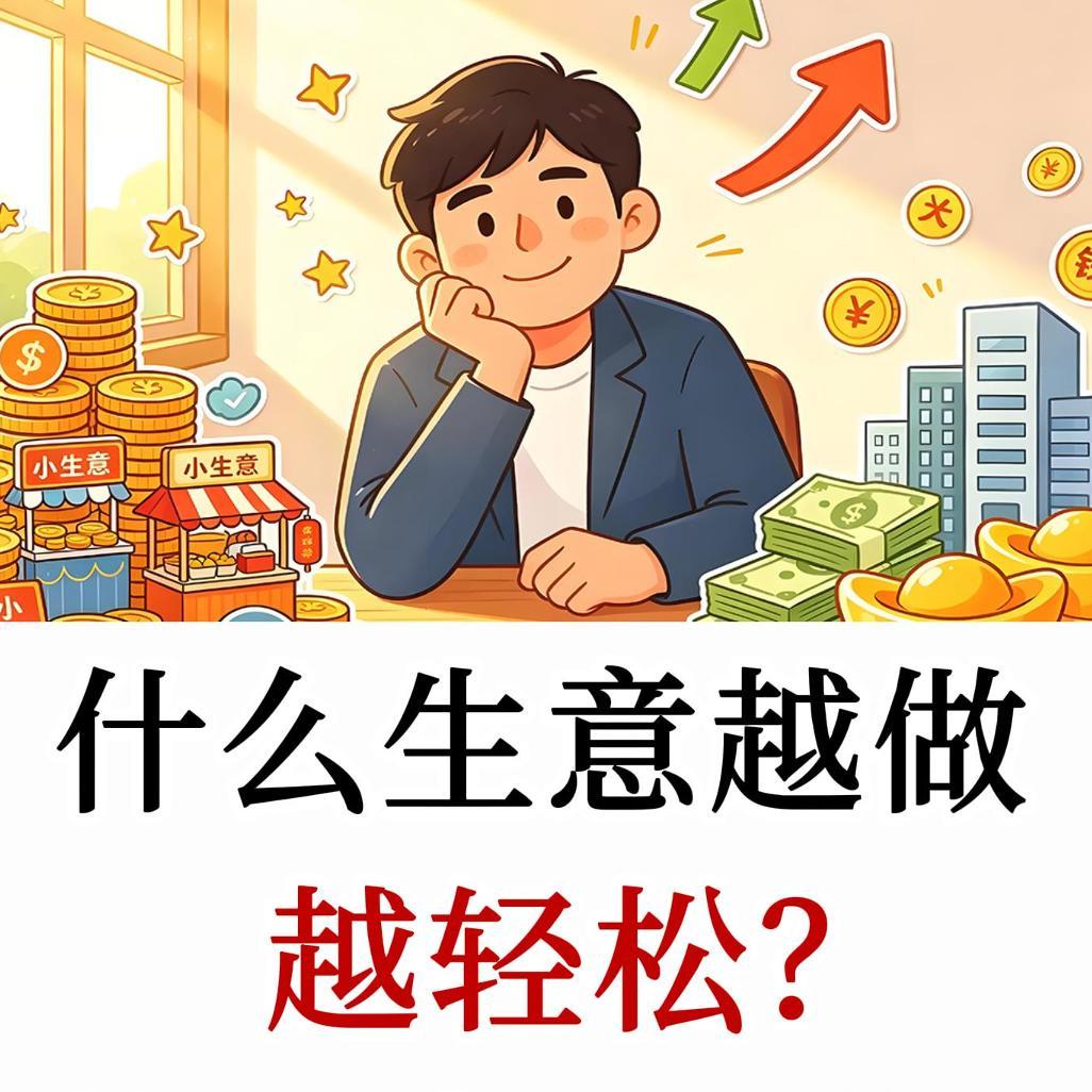 为什么有些生意越做越轻松，有些越做越累？核心底层逻辑全讲透了