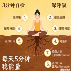 海底轮深度扎根｜3 分钟自检 + 7 个极简安根法，每天 5 分钟稳能量