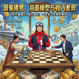 《见证逆潮》（14）国家债务、贫富模型与收入差异