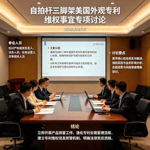 这款产品不能卖了! 自拍杆三脚架专利维权