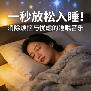 一秒放松入睡!消除烦恼与忧虑的睡眠音乐 - 轻音乐 轻快, 最强助眠雨声, 身心完全放松