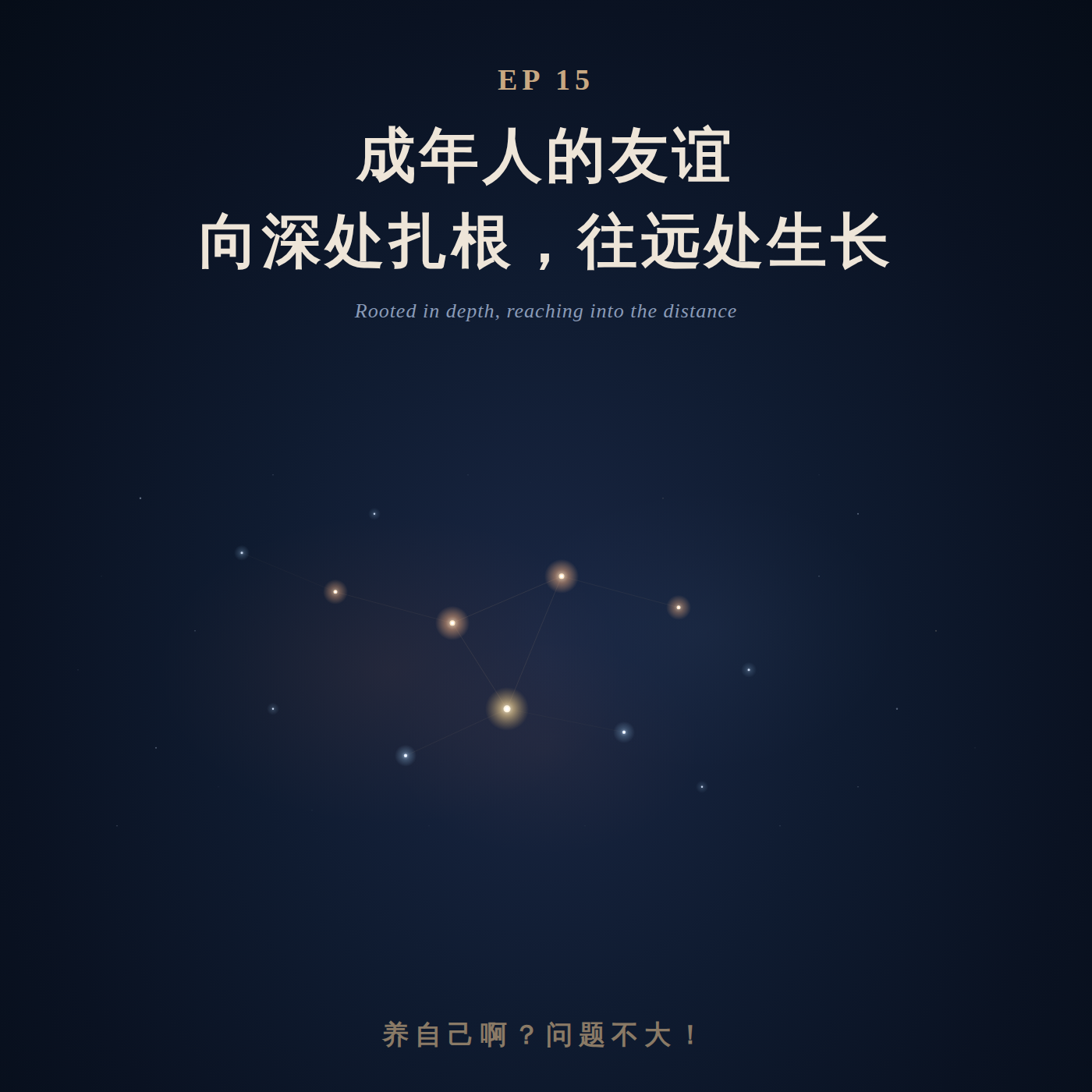 15.成年人的友谊 | 向深处扎根,往远处生长 episode artwork