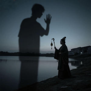 【月半怪谈】Vol.002影子招手：水库离奇溺亡神婆来“清宅”？