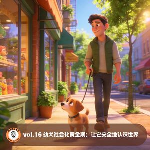 vol.16 幼犬社会化黄金期:让它安全地认识世界