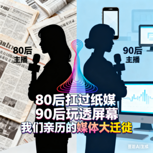 No.005-80后扛过纸媒，90后玩透屏幕，我们亲历的媒体变迁