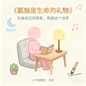 VOL.013社交越多越累？《孤独是生命的礼物》：先做自己的朋友