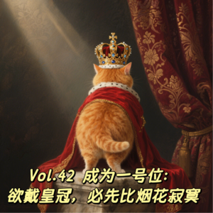 Vol.42 成为一号位:欲戴皇冠,必先比烟花寂寞
