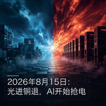2026年8月：AI开始抢电，光进铜退