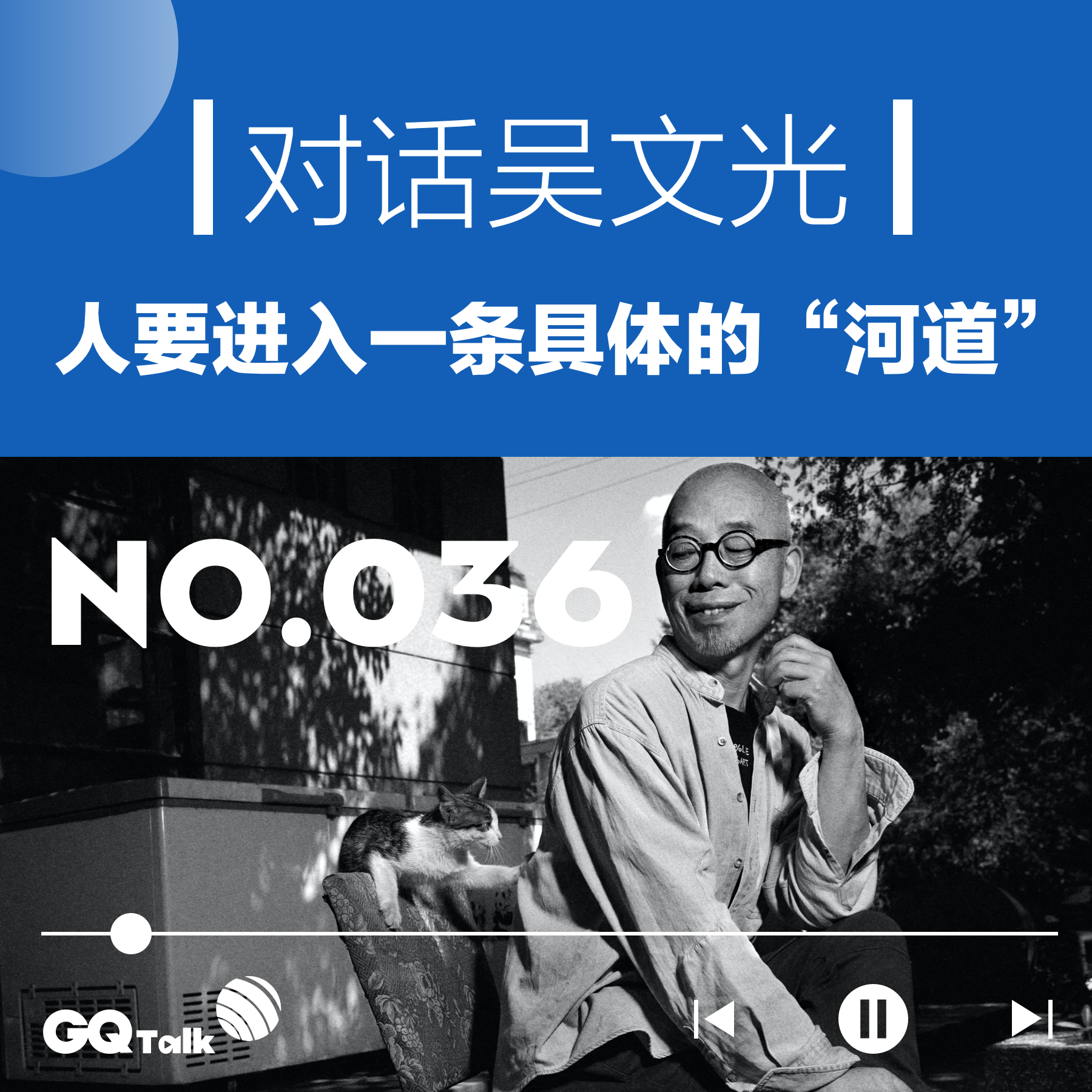 cover of episode 【036】对话吴文光：人要进入一条具体的“河道”
